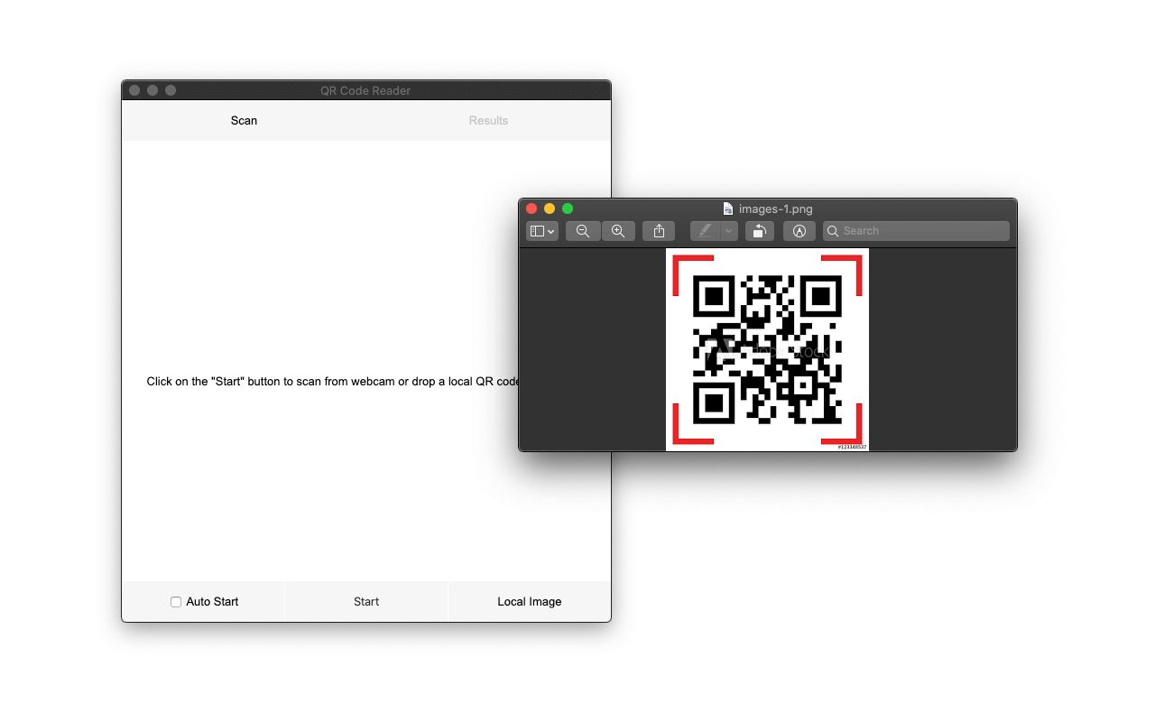 QR Code Reader WebExtension ORG